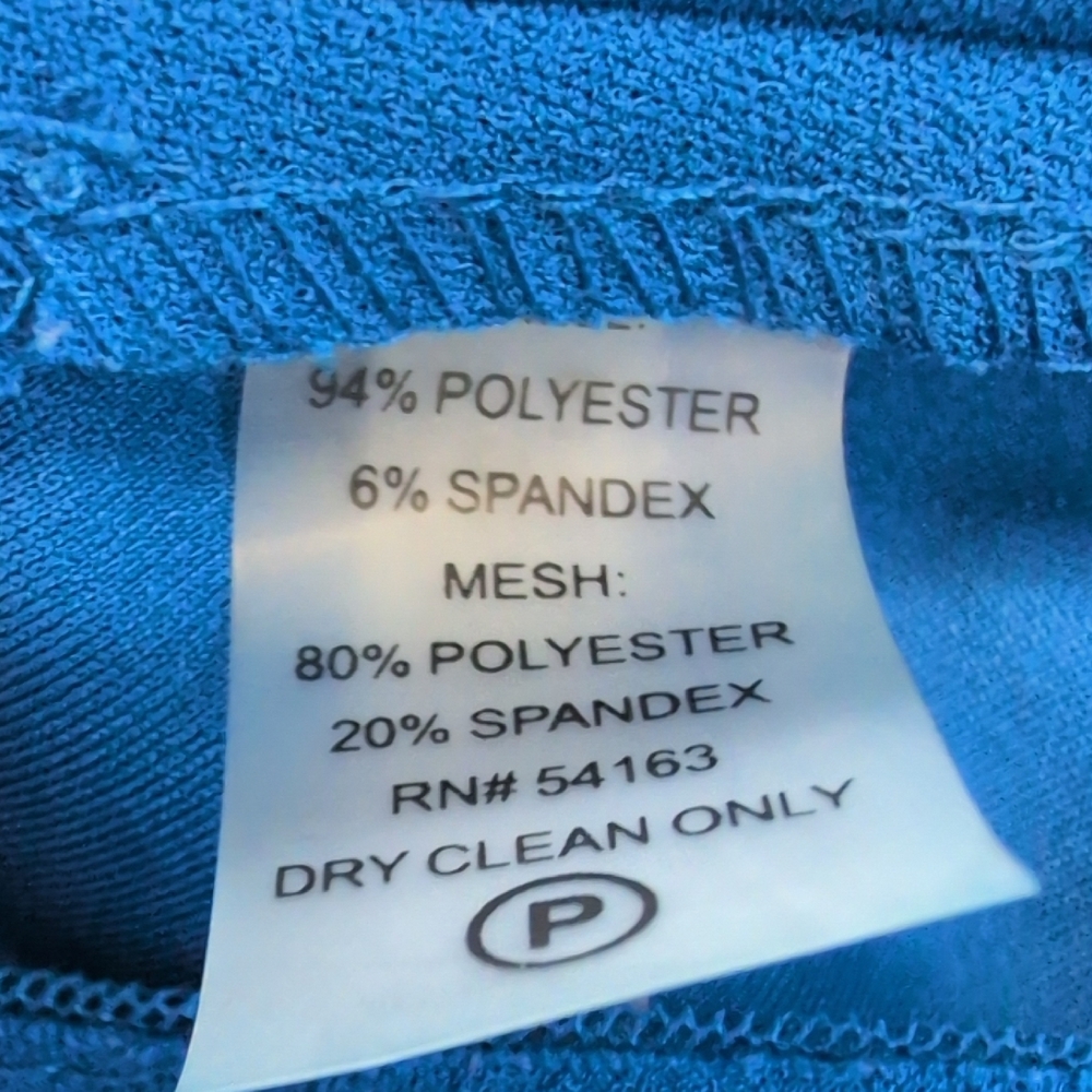 Calvin Klein Royal Blue Midi Sleeveless Dress 12              CC122 - Picture 7 of 7